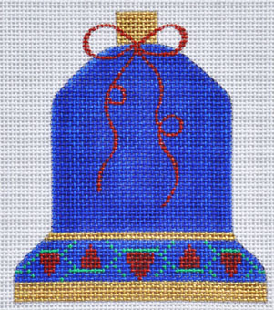 Mini Liberty Bells Stripe Needlepoint Ornaments - Jody Designs #BLM2